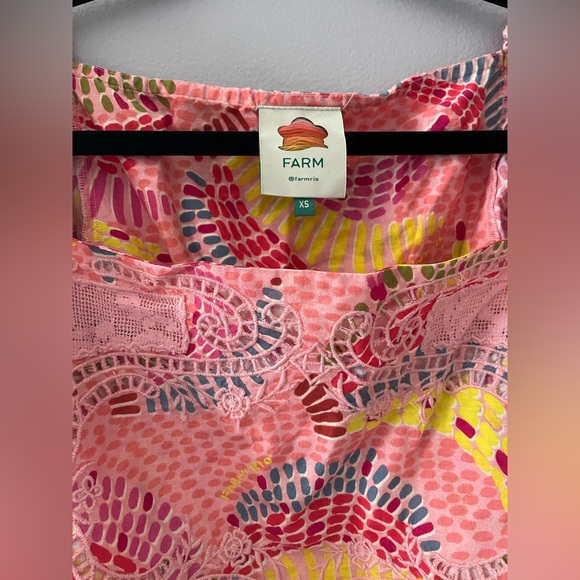 FARM Rio Dotted Bananas Crop Top - Picture 4 of 9